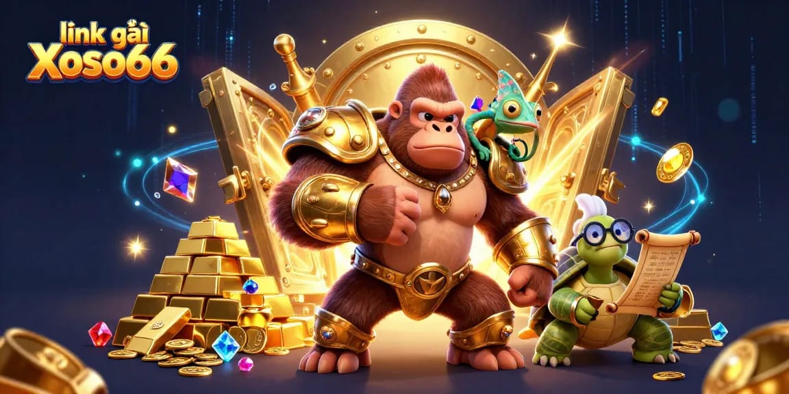 The dynamic encounter at link vào Xoso66 reveals a treasure-filled casino adventure with powerful characters and vibrant elements.