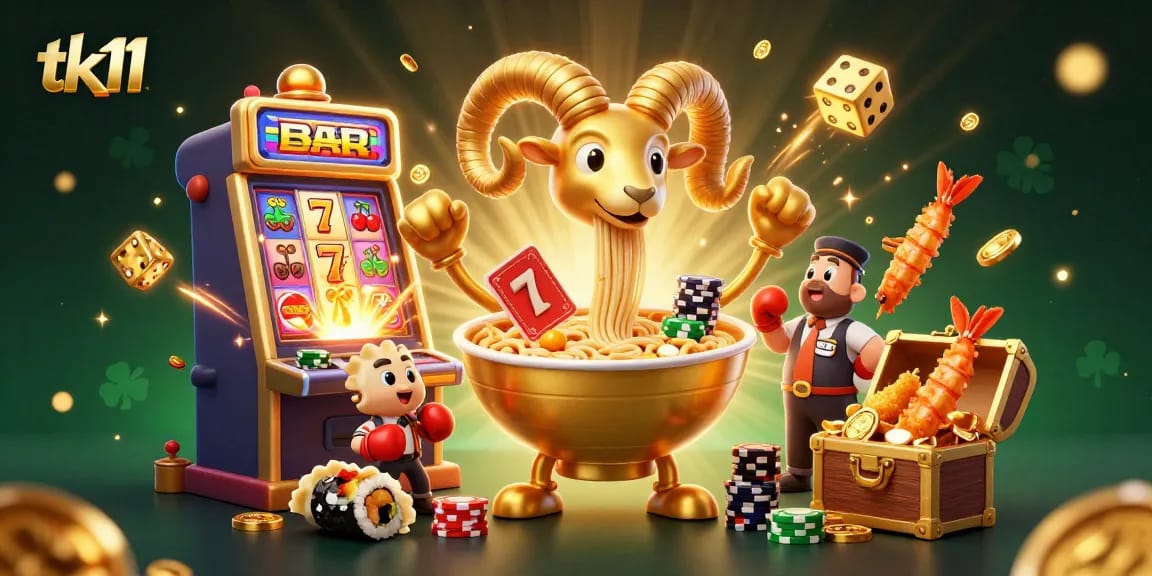 tk11 hits the jackpot in an explosion of colorful casino excitement with engaging characters and gaming action.