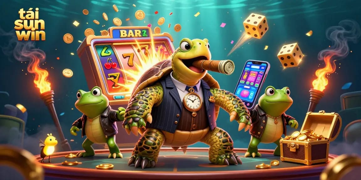 Experience excitement and winnings with tải sun win in this vibrant casino scene.