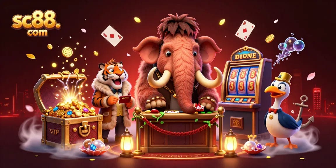 Experience thrilling gameplay on sc88. com with vibrant casino bouncer and stylish characters.