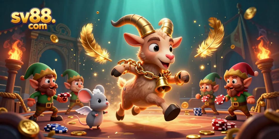 Experience thrilling gameplay adventures at sv88. com with vibrant casino characters and action-packed elements.