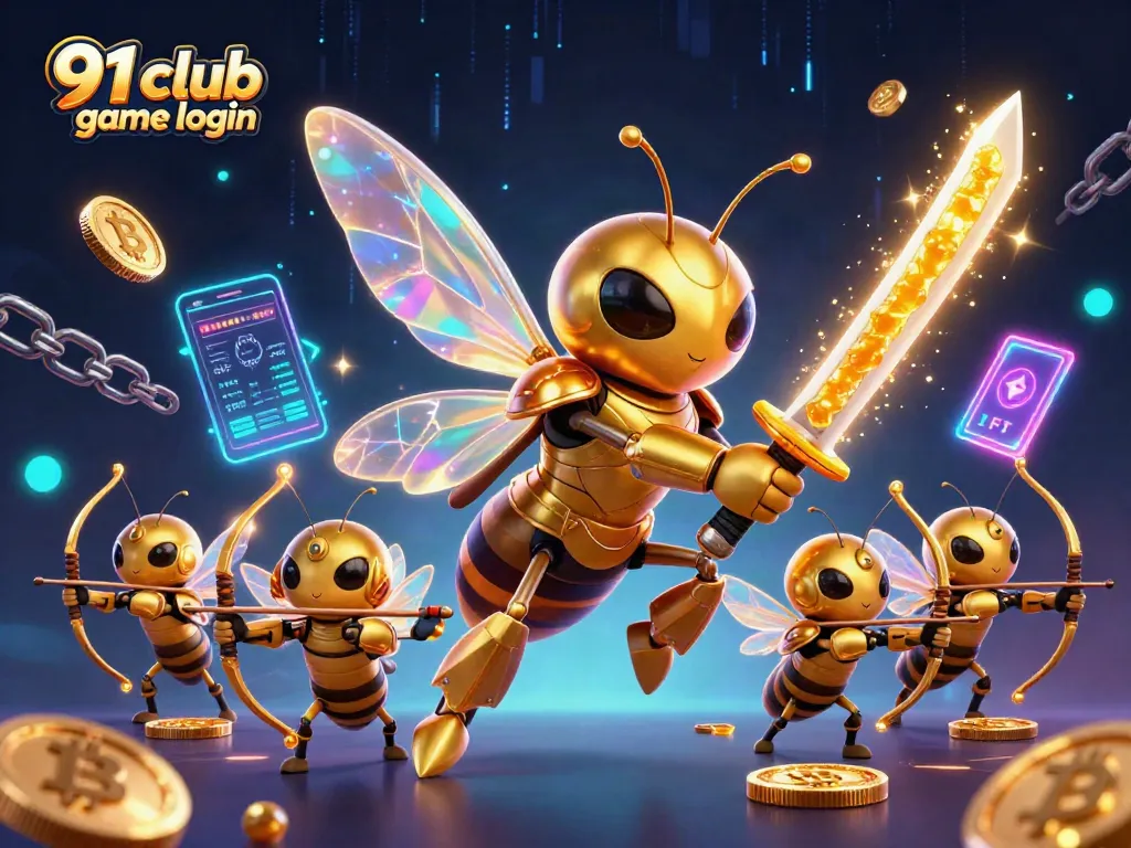 Engage with 91 club game login's lively illustration showcasing epic gaming moments and vibrant casino elements.