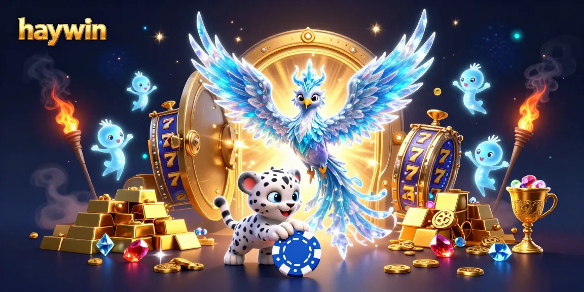 Play exciting games at haywin, experiencing immersive 3D casino graphics filled with vibrant characters.